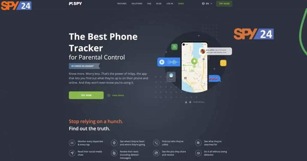 بررسی برنامه MSPY : دانلود mSpy با لینک مستقیم