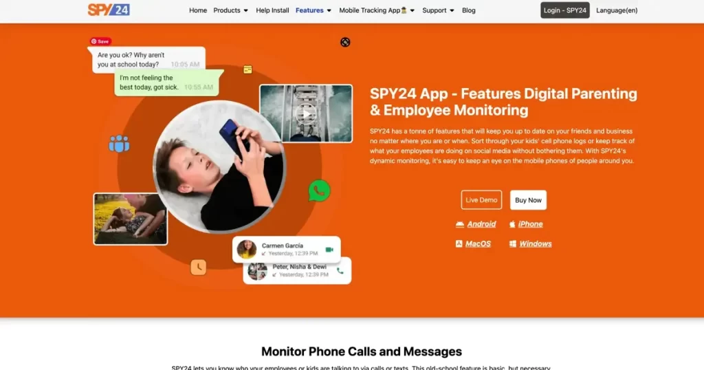 SPY24 - یک برنامه نظارت بر لینکداین و رسانه‌های اجتماعی