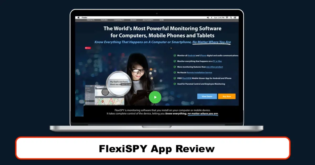 معرفی به برنامه FlexiSpy